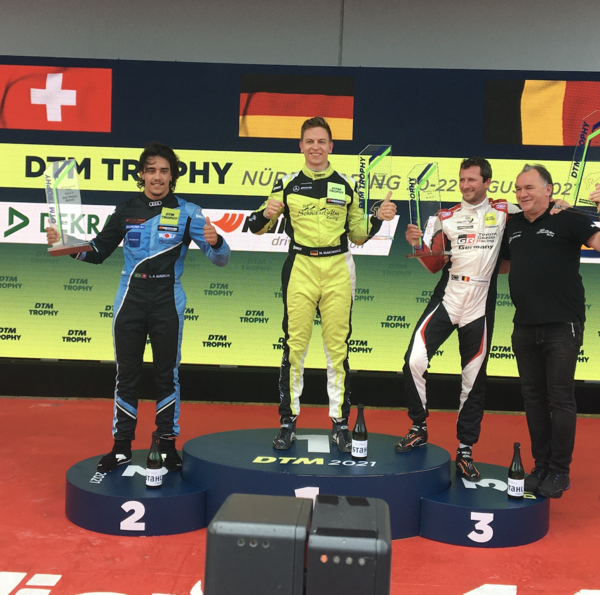 Lucas Mauron: Podium au Nürburgring